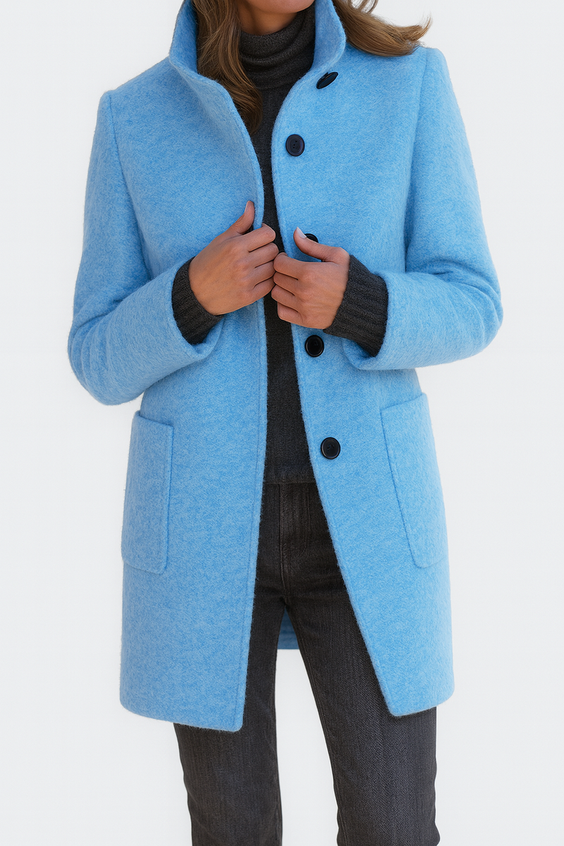 Camille™ – Manteau à Col Montant